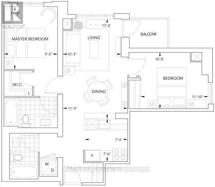 1705 - 6 Eva Road, Toronto, Ontario  M9C 0B1 - Photo 20 - W12726126