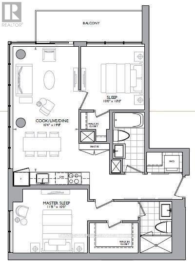 #1807 - 89 Dunfield Avenue W, Toronto, Ontario  M4S 0A4 - Photo 2 - C12726704