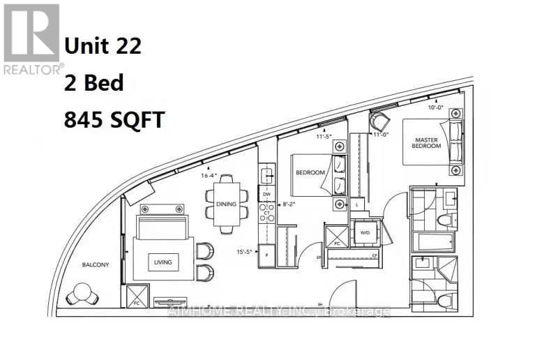 1722 - 585 Bloor Street E, Toronto, Ontario  M4W 0B3 - Photo 2 - C12726714