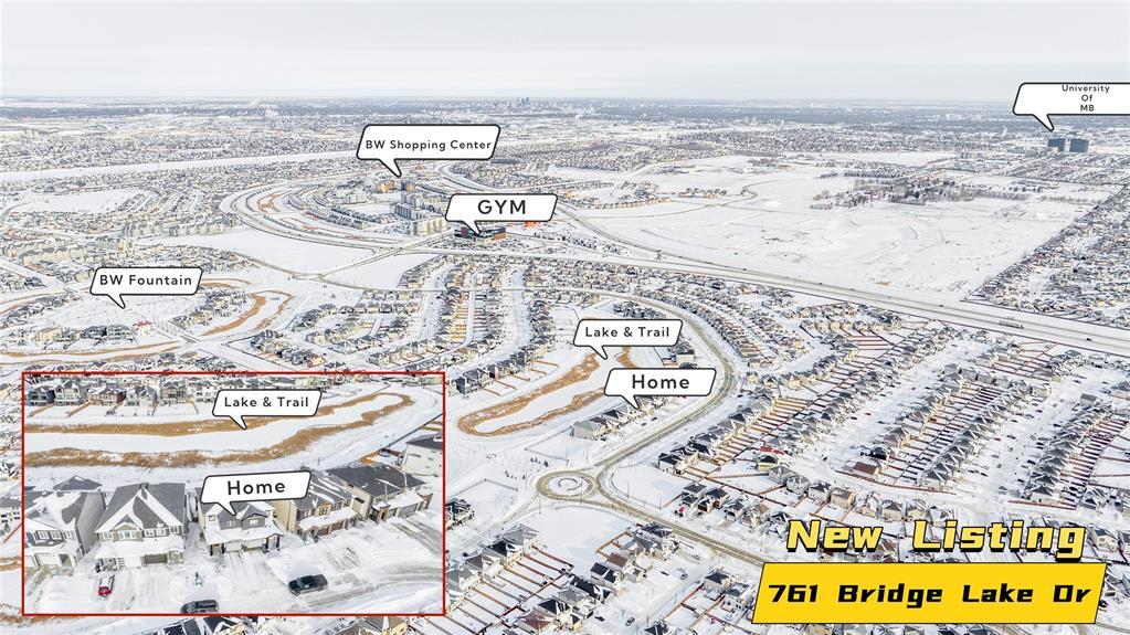 761 Bridge Lake Drive, Winnipeg, Manitoba  R3Y 0Y8 - Photo 2 - 202601141