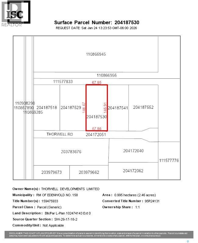 Thorwell Land, Edenwold Rm No.158, Saskatchewan  S0G 3Z0 - Photo 5 - SK022200