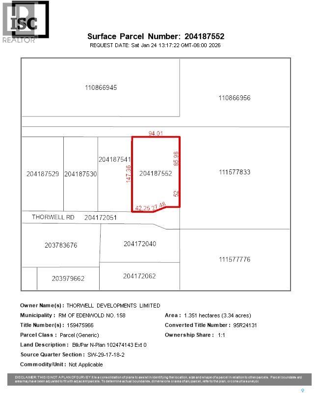 Thorwell Land, Edenwold Rm No.158, Saskatchewan  S0G 3Z0 - Photo 5 - SK022201
