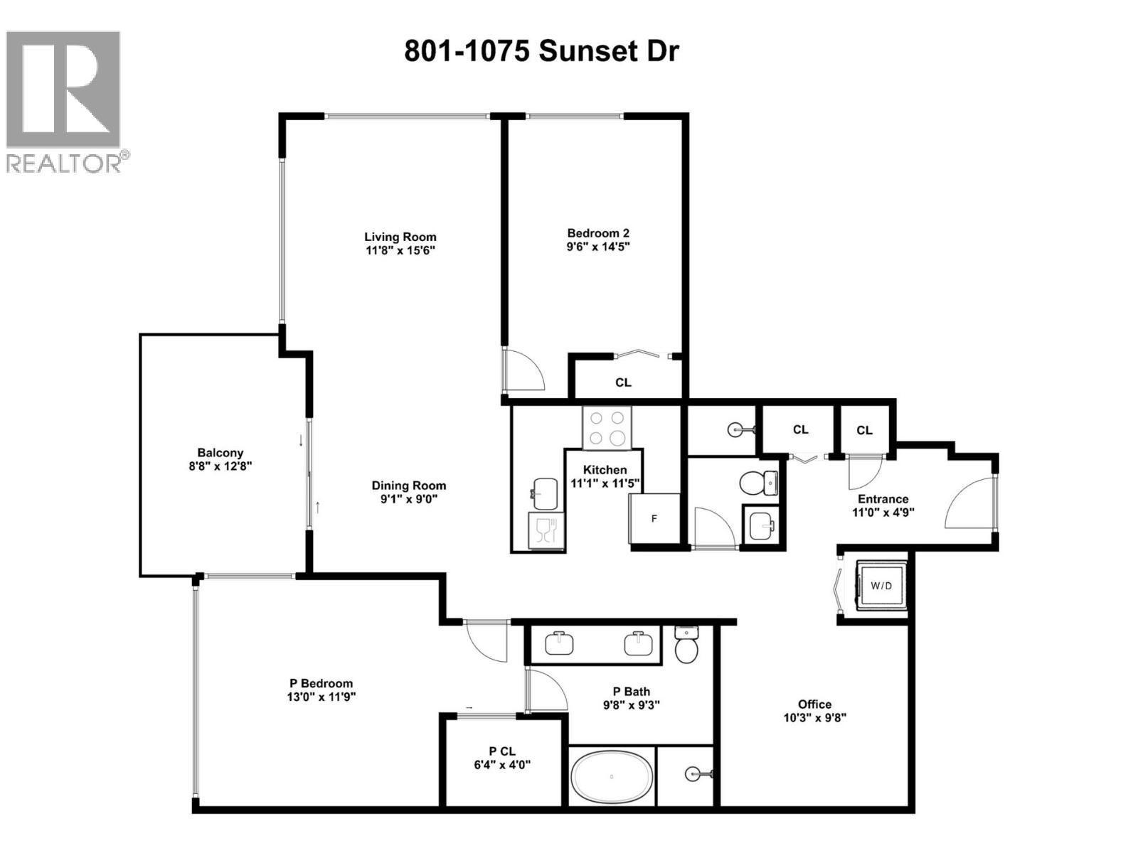 1075 Sunset Drive Unit# 801, Kelowna, British Columbia  V1Y 9Y9 - Photo 69 - 10373614