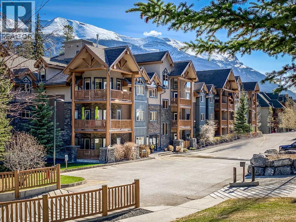 215, 175 Crossbow Place, Canmore, Alberta  T1W 3H7 - Photo 1 - A2278315