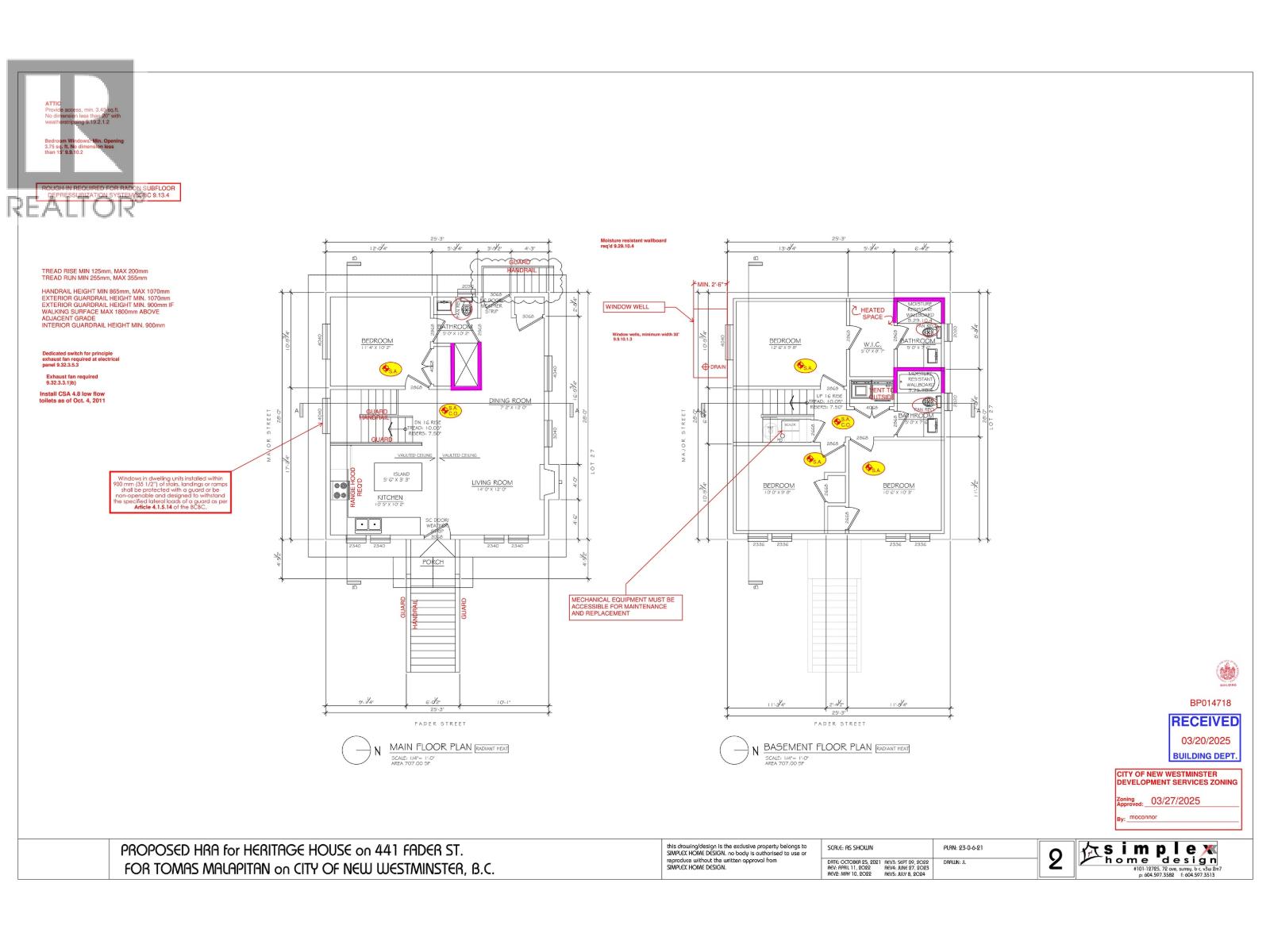 441 FADER STREET, New Westminster, British Columbia