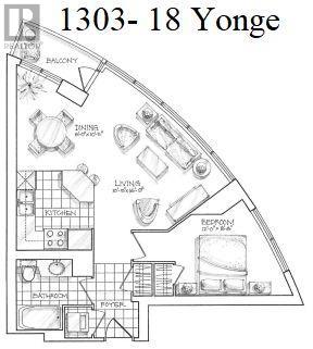 1303 - 18 Yonge Street, Toronto, Ontario  M2N 7J6 - Photo 4 - C12727982