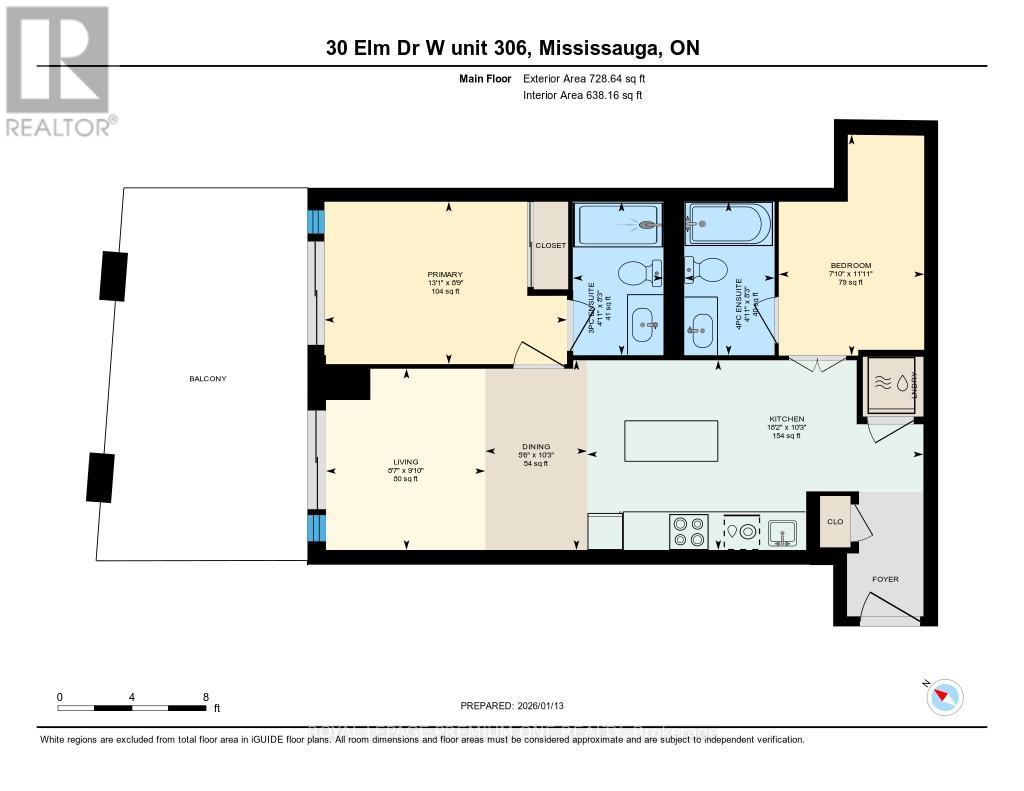 306 - 30 Elm Drive W, Mississauga, Ontario  L5A 4C3 - Photo 21 - W12728082
