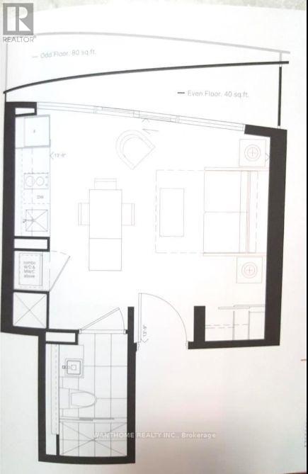 1212 - 215 Queen St Street W, Toronto, Ontario  M5V 0P5 - Photo 8 - C12728114