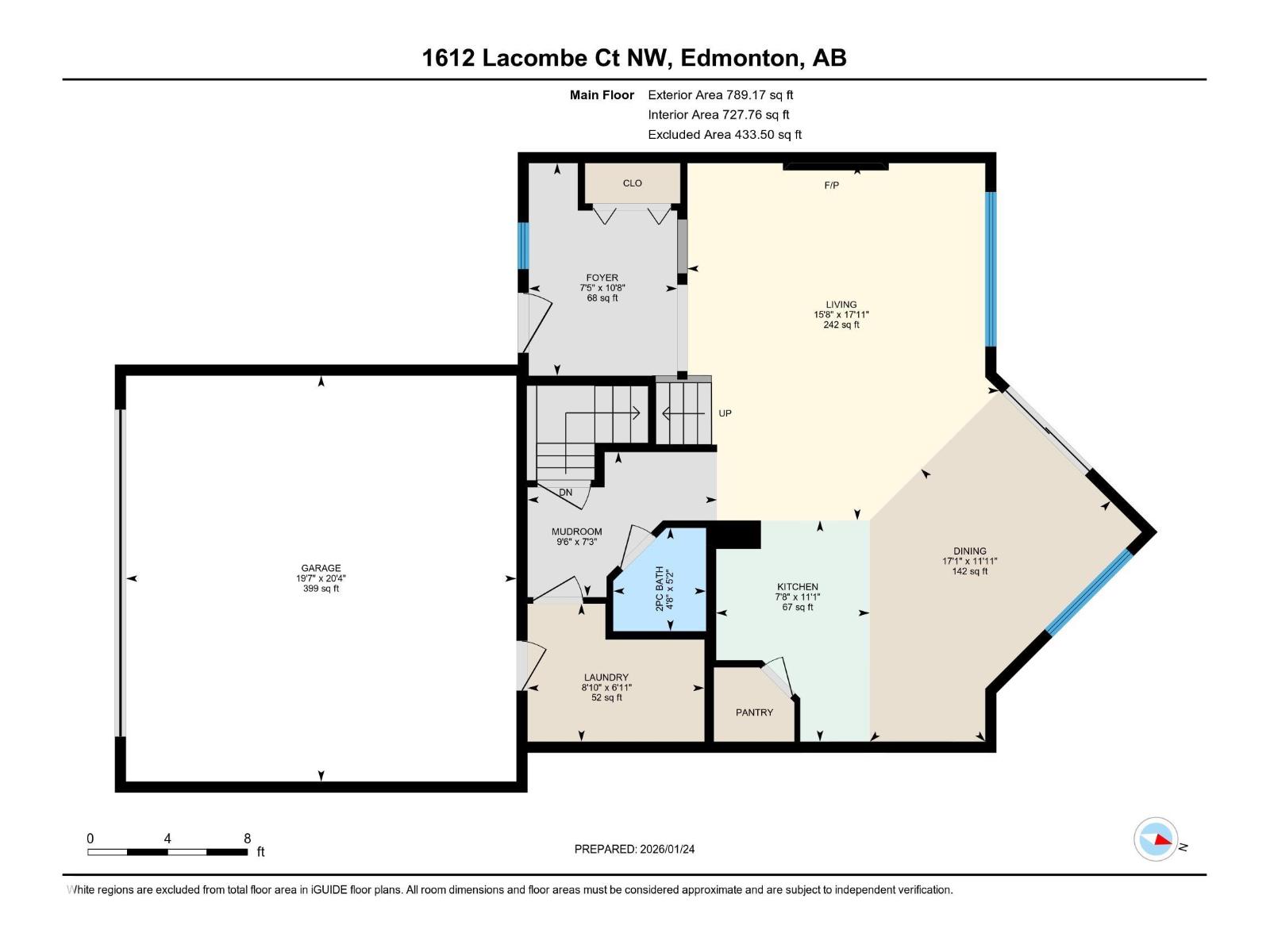 1612 Lacombe Ct Nw, Edmonton, Alberta  T6R 3T4 - Photo 2 - E4471054