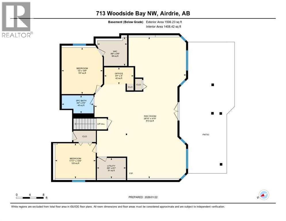 713 Woodside Bay Nw, Airdrie, Alberta  T4B 2W2 - Photo 49 - A2280762