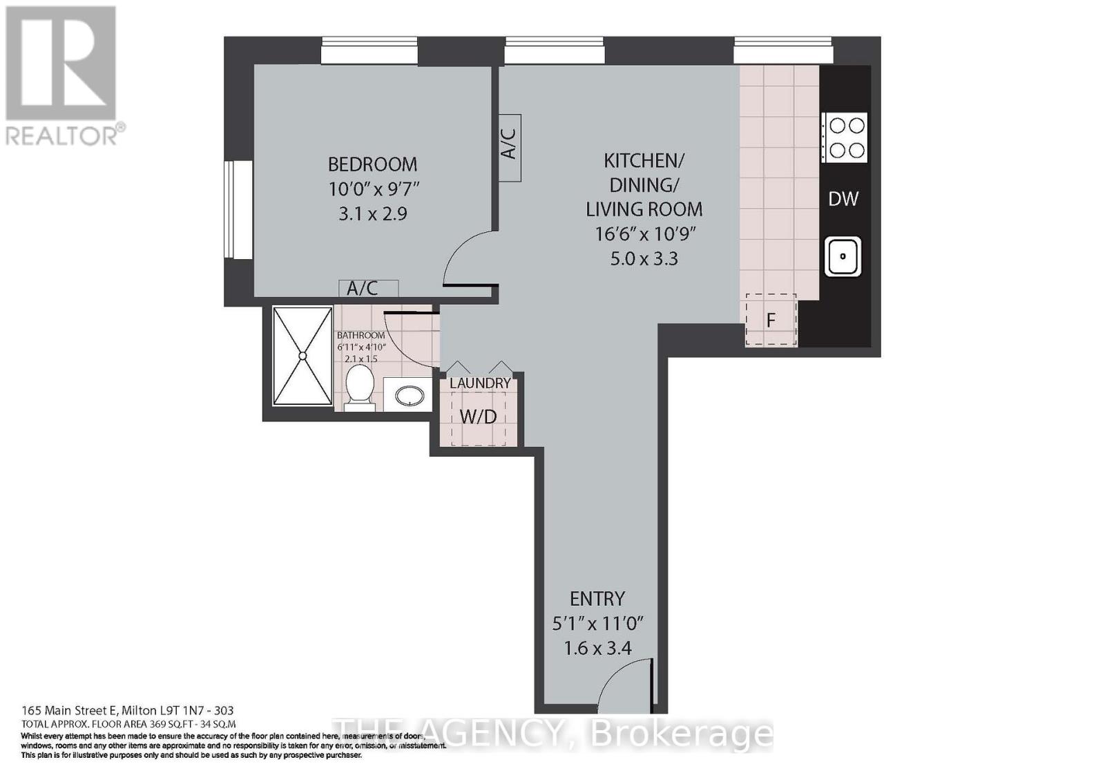 303 - 163 Main Street E, Milton, Ontario  L9T 1N7 - Photo 14 - W12728842