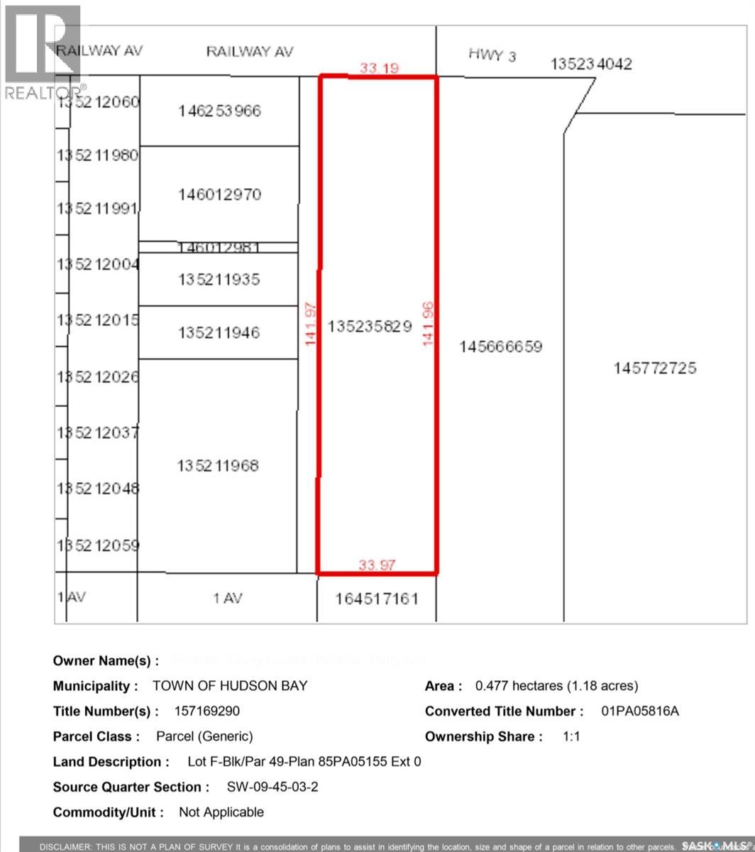F Railway Avenue, Hudson Bay, Saskatchewan  S0E 0Y0 - Photo 2 - SK027343