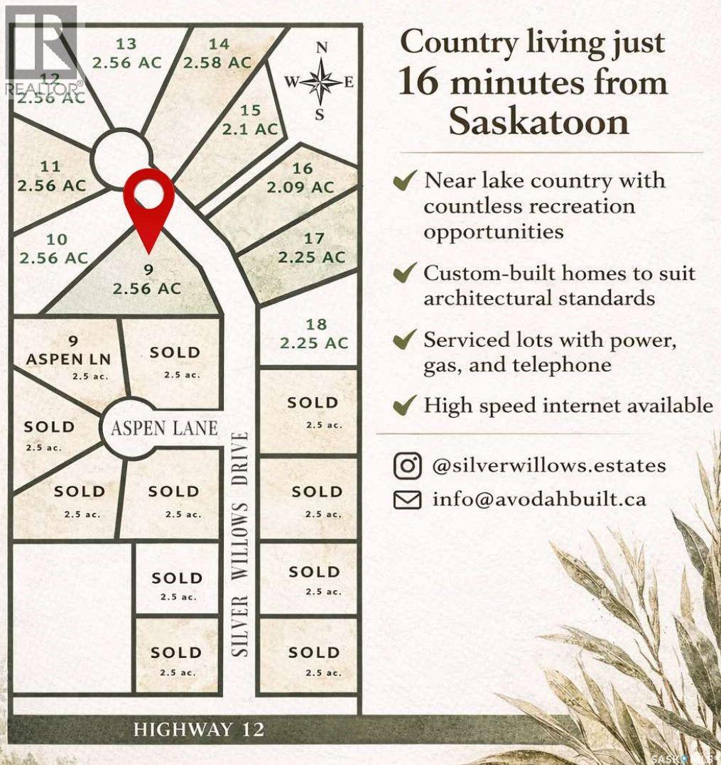 12 Silver Willows Drive, Laird Rm No. 404, Saskatchewan  S0K 1Z0 - Photo 2 - SK027333