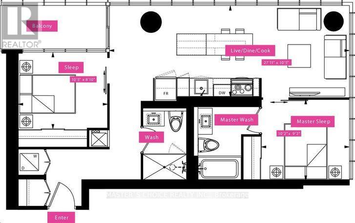 1310 - 101 Charles Street E, Toronto, Ontario  M4Y 0A9 - Photo 11 - C12729520