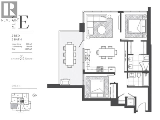 2305 720 Farrow Street, Coquitlam, British Columbia  V3J 0P3 - Photo 2 - R3082943