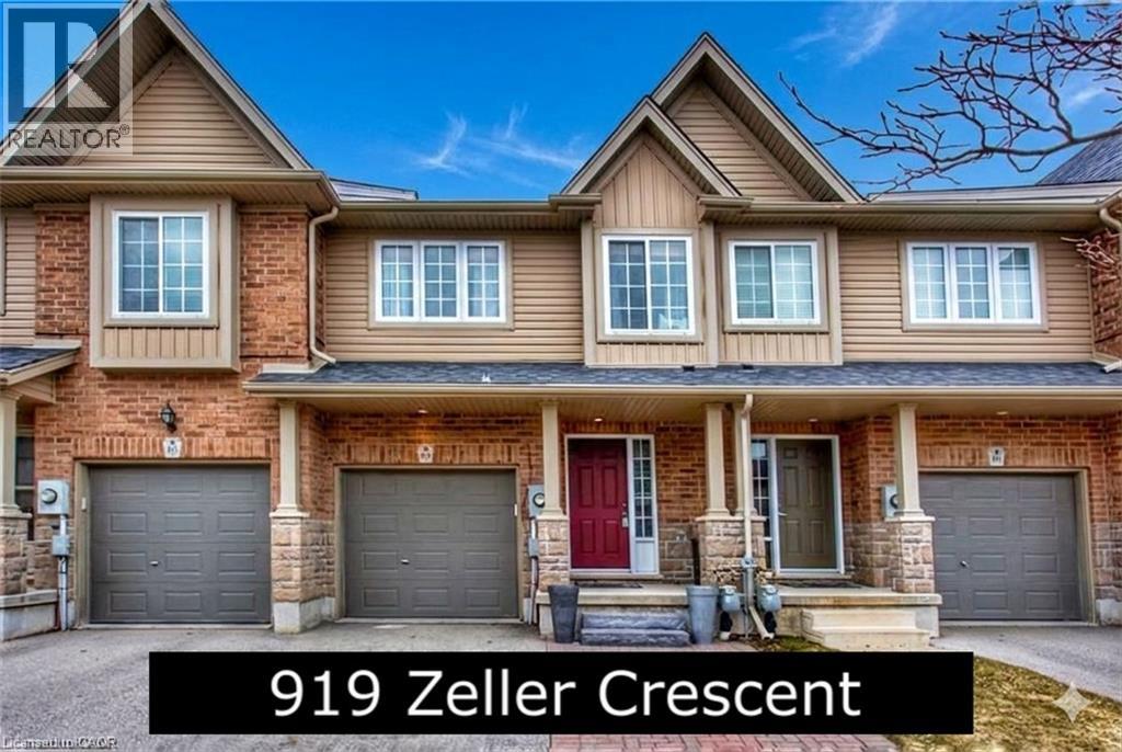 919 ZELLER Crescent, Kitchener, Ontario