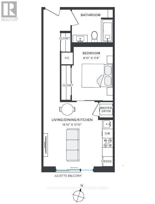 325 - 100 Mill Street, Toronto, Ontario  M5A 0Y1 - Photo 2 - C12713424