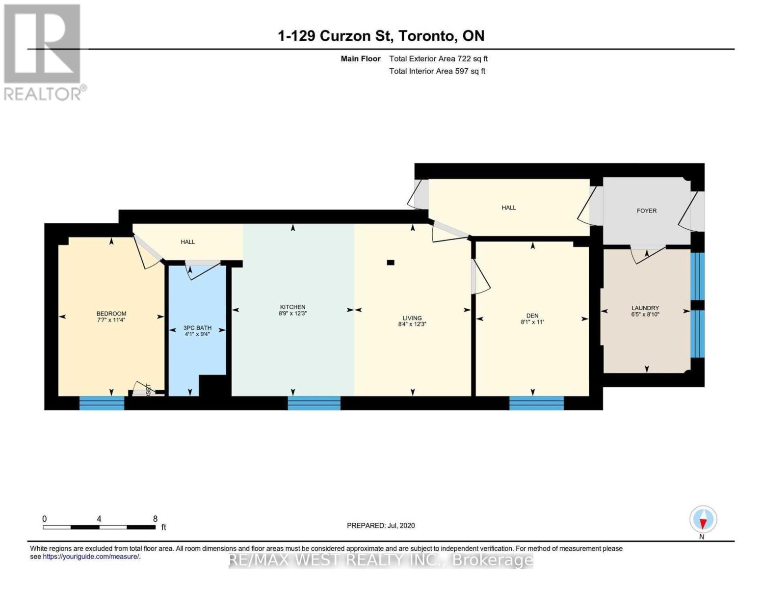 Main - 129 Curzon Street, Toronto, Ontario  M4M 3B3 - Photo 10 - E12731178