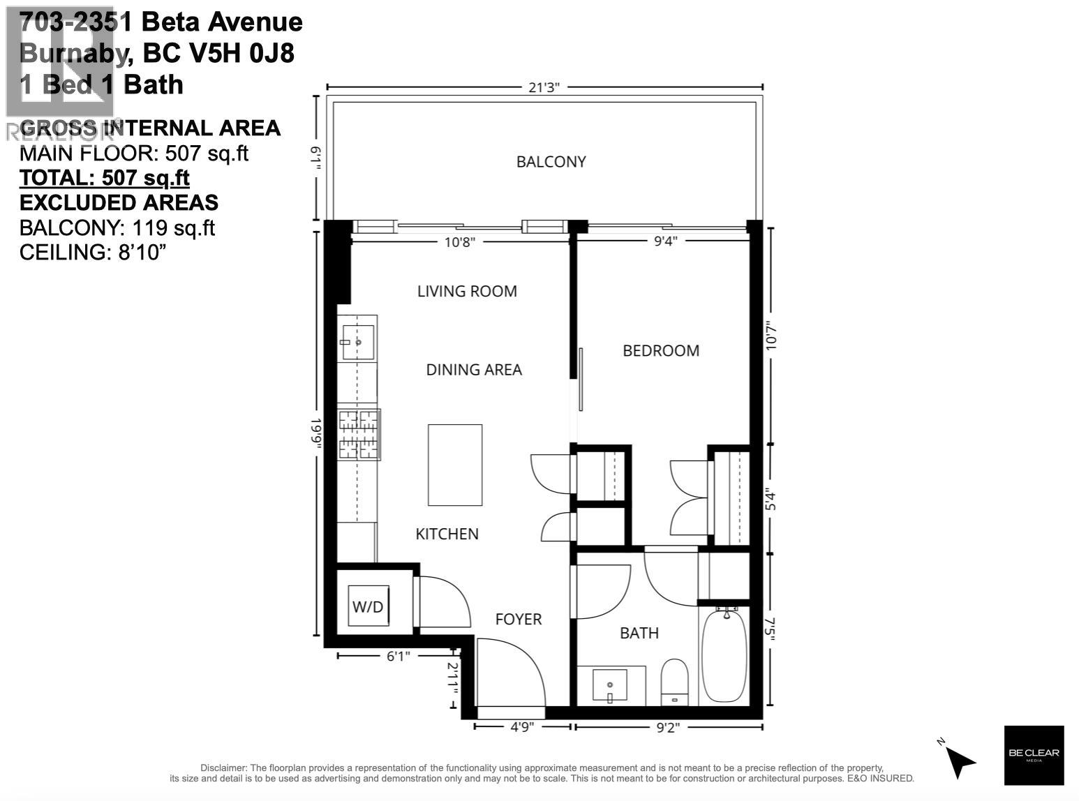 703 2351 Beta Avenue, Burnaby, British Columbia  V5C 0M2 - Photo 16 - R3083206