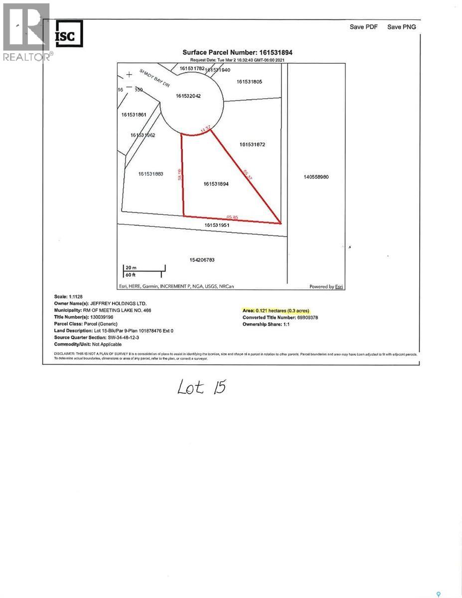 #15 Shady Bay Drive, Meeting Lake, Saskatchewan  S0M 2L0 - Photo 2 - SK027482