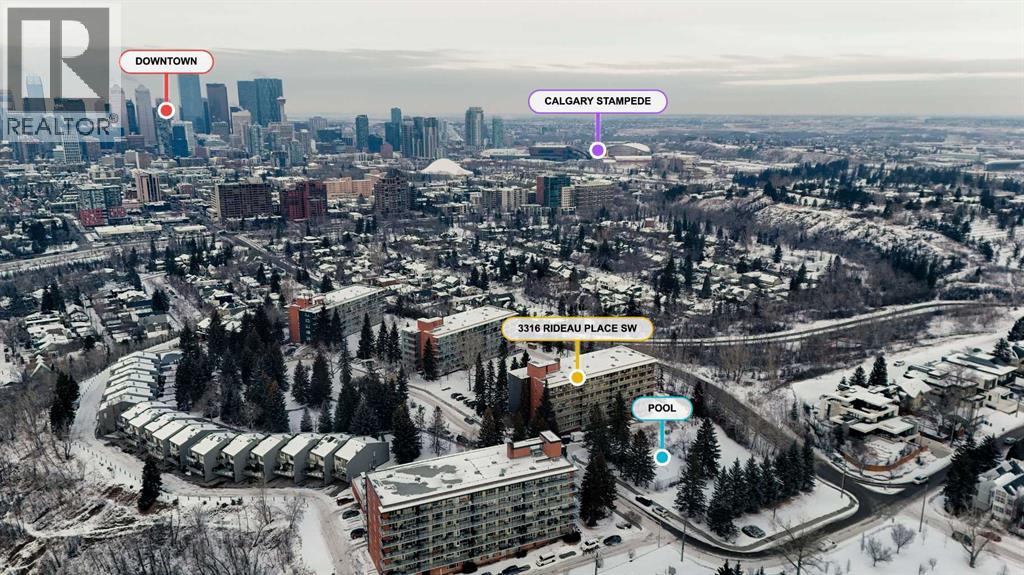 302, 3316 Rideau Place Sw, Calgary, Alberta  T2S 1Z4 - Photo 2 - A2281786