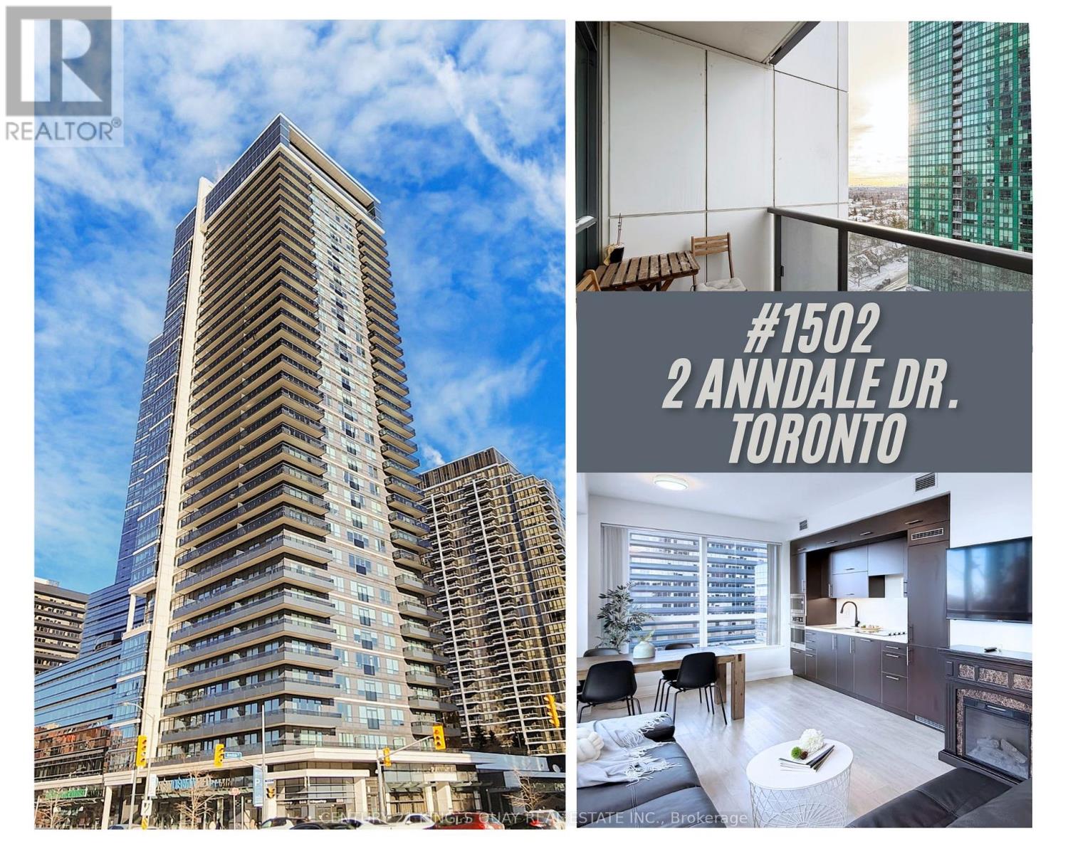 1502 - 2 ANNDALE DRIVE, Toronto, Ontario