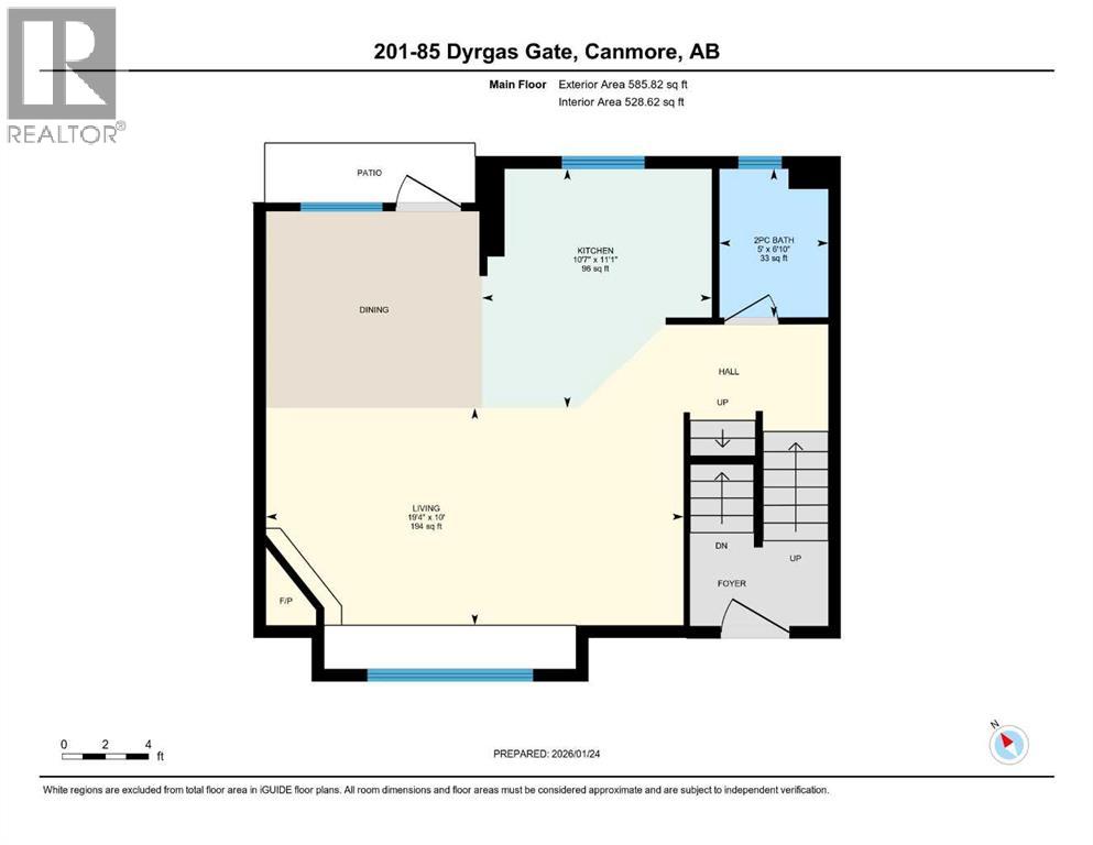 201, 85 Dyrgas Gate, Canmore, Alberta  T1W 3L1 - Photo 43 - A2281521