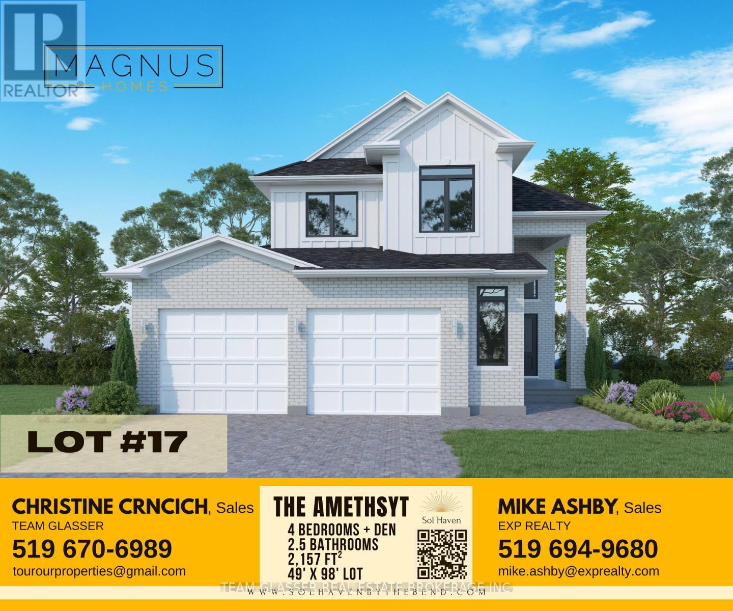 LOT 17 - 71 DEARING DRIVE, South Huron, Ontario