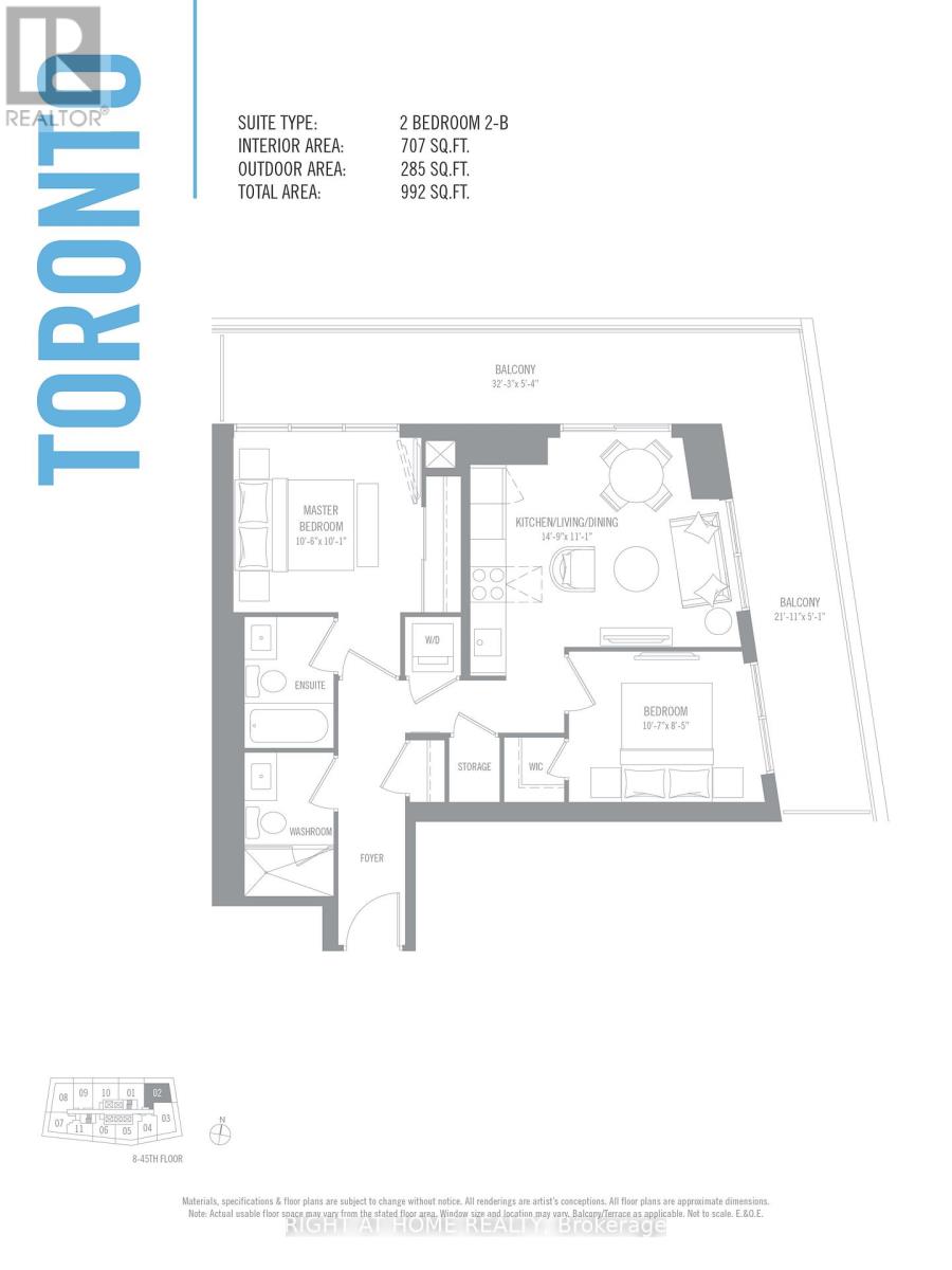 902 - 2221 Yonge Street, Toronto, Ontario  M4S 2B4 - Photo 15 - C12734436