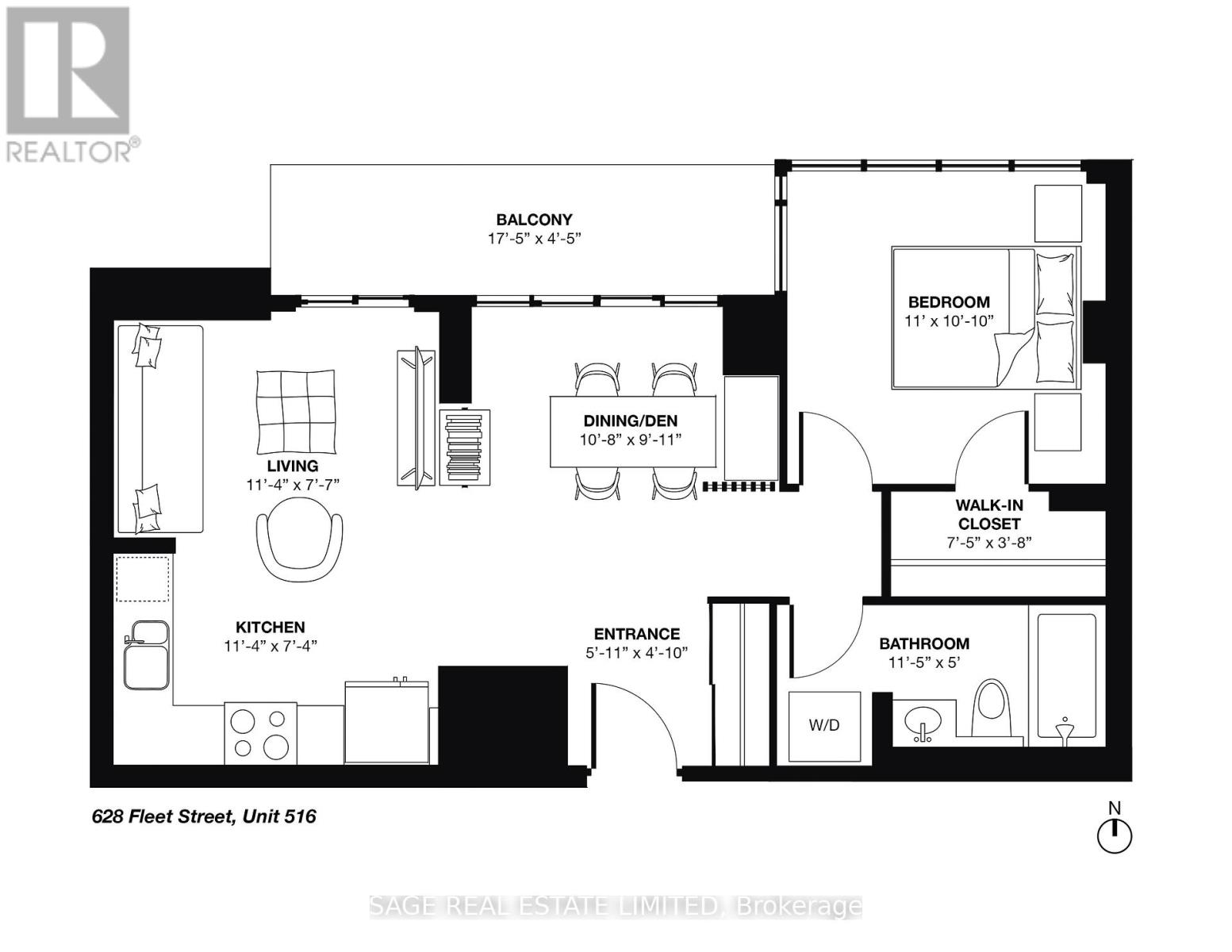 516 - 628 Fleet Street, Toronto, Ontario  M5V 1A8 - Photo 21 - C12735120