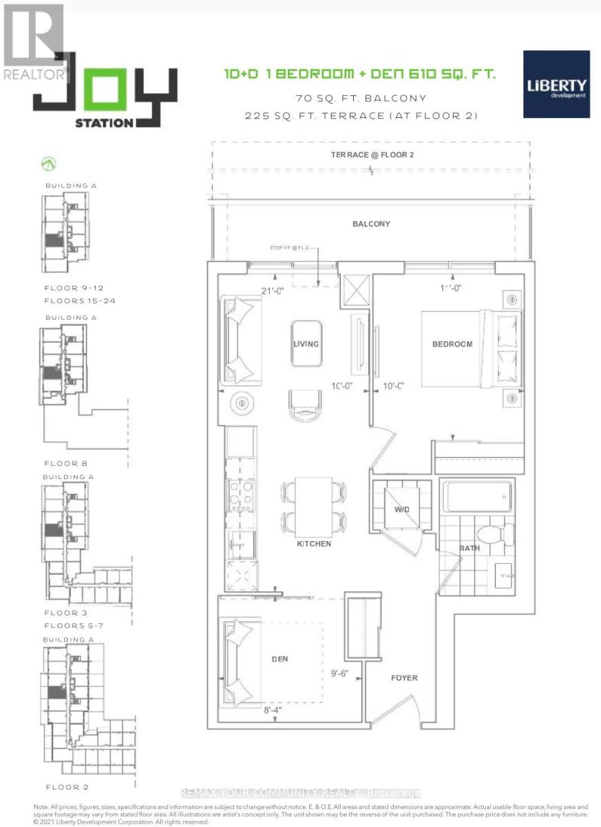 A-1006 - 9763 Markham Road, Markham, Ontario  L4E 0W4 - Photo 2 - N12734894