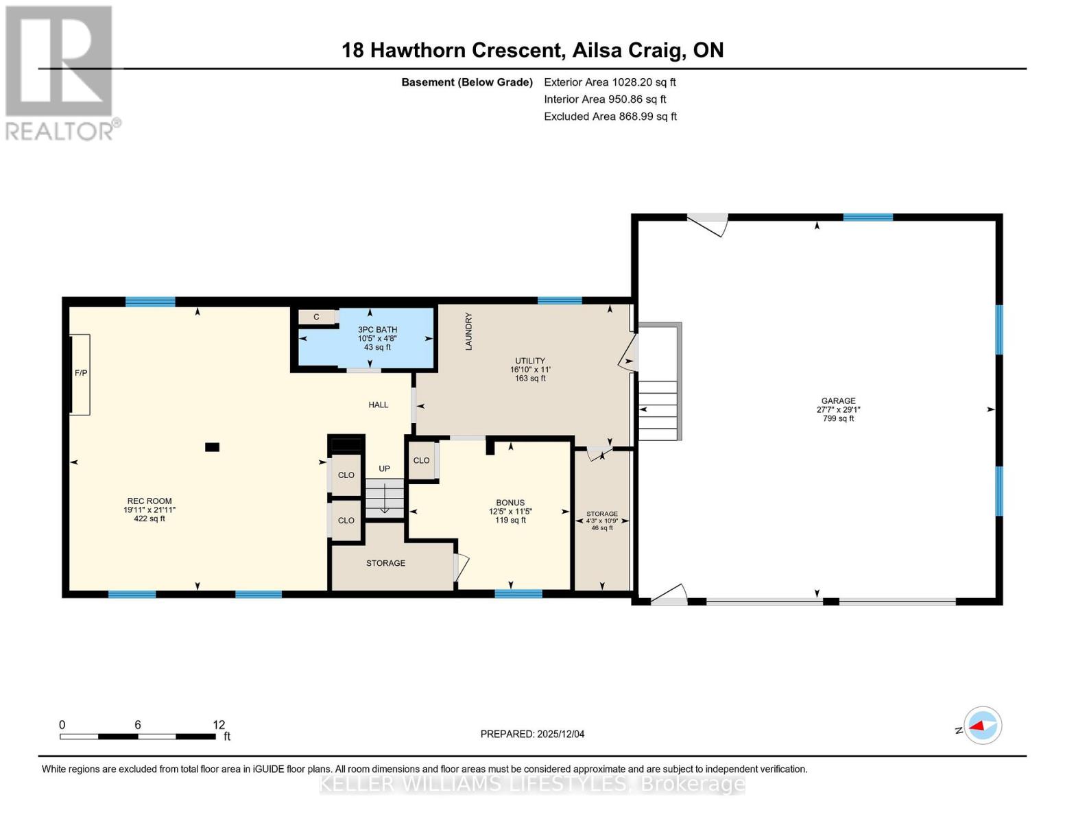 18 Hawthorn Crescent, North Middlesex, Ontario  N0M 1A0 - Photo 46 - X12605254