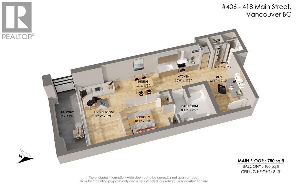 406 718 Main Street, Vancouver, British Columbia  V6A 0B1 - Photo 36 - R3084211