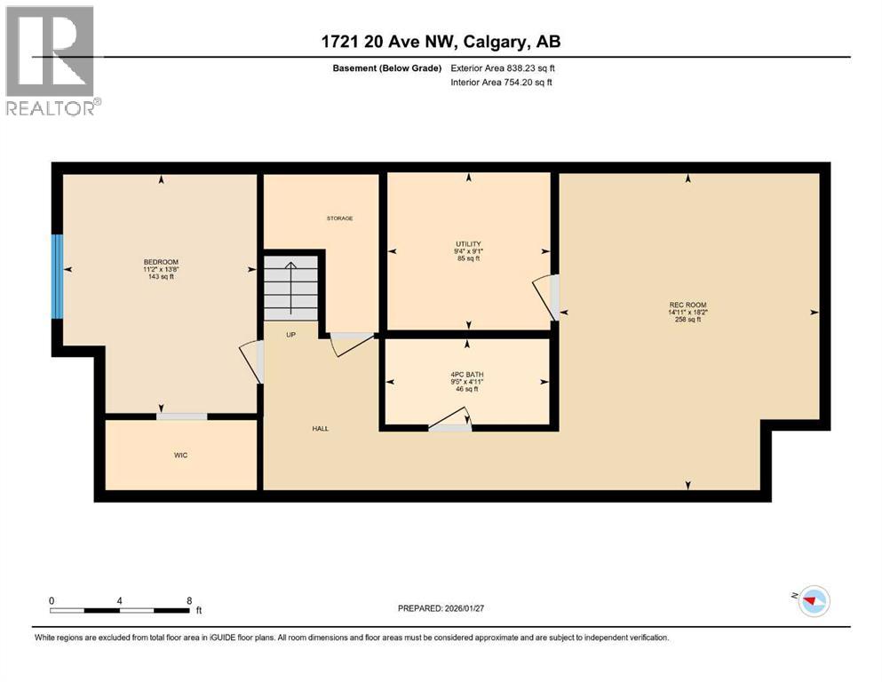 1721 20 Avenue Nw, Calgary, Alberta  T2M 1H2 - Photo 34 - A2280234