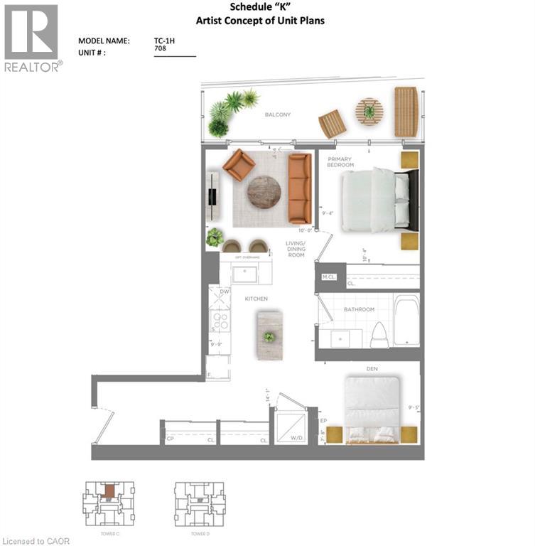 25 Wellington Street S Unit# 708, Kitchener, Ontario  N2G 0G5 - Photo 11 - 40794990