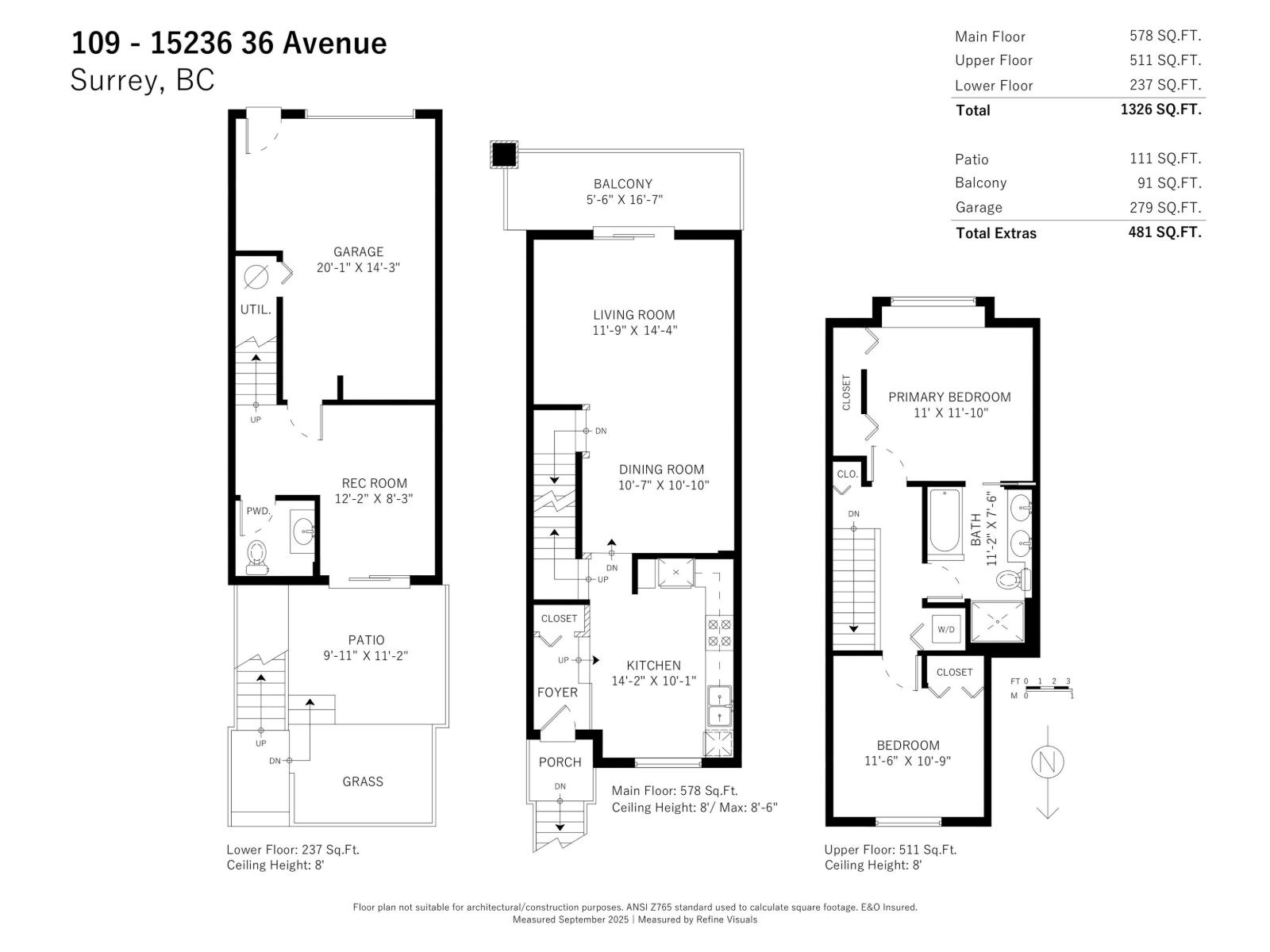 109 15236 36 Avenue, Surrey, British Columbia  V3Z 2B3 - Photo 32 - R3084372