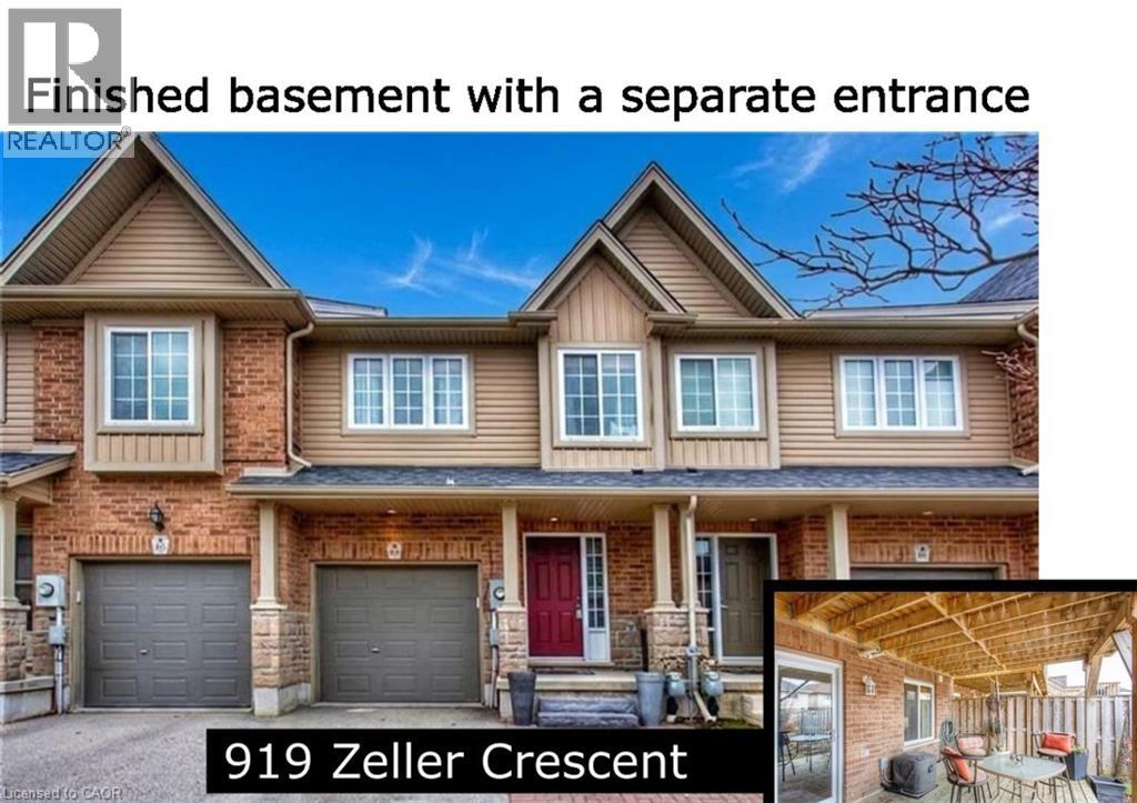 919 ZELLER Crescent, Kitchener, Ontario