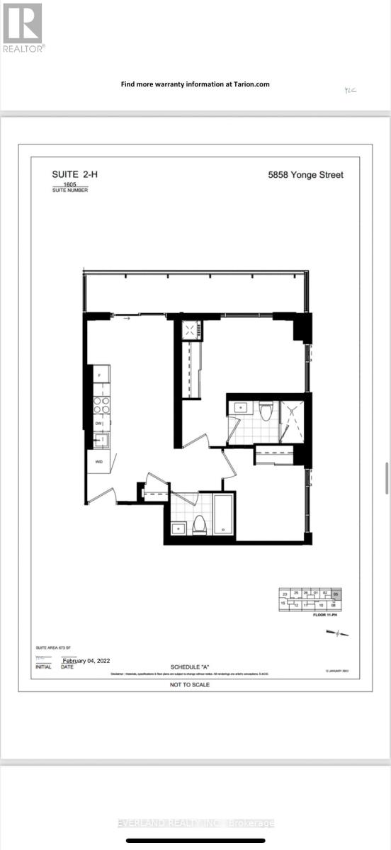 1605 - 5858 Yonge Street, Toronto, Ontario  M2M 3T3 - Photo 3 - C12737724