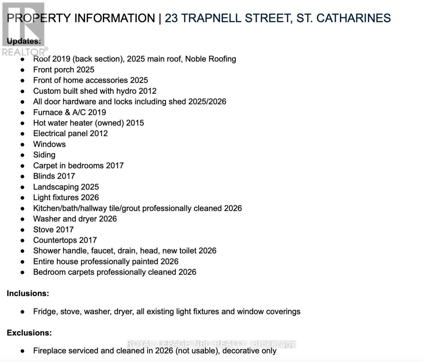 23 Trapnell Street, St. Catharines, Ontario  L2R 1B1 - Photo 30 - X12738314