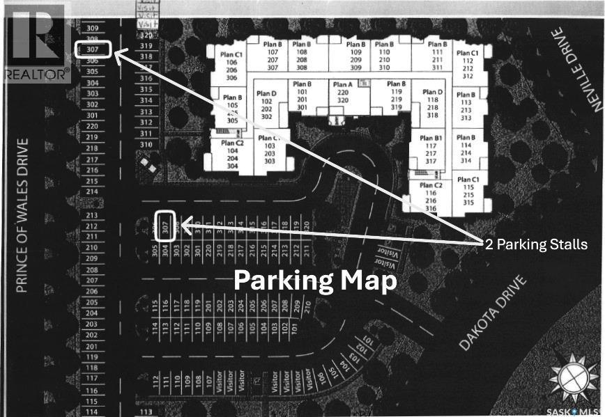 307 1640 Dakota Drive, Regina, Saskatchewan  S4Z 0A4 - Photo 37 - SK027530