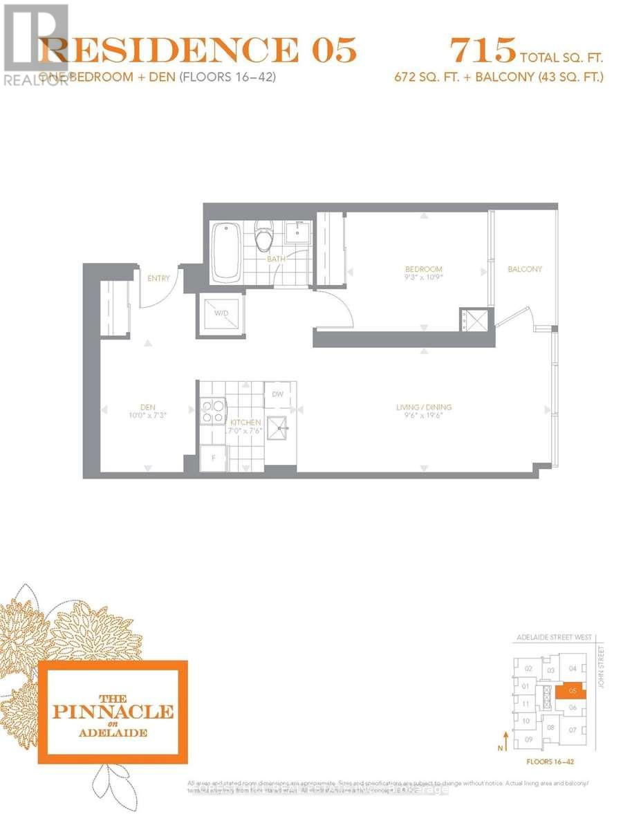 3405 - 295 Adelaide Street W, Toronto, Ontario  M5V 1P7 - Photo 12 - C12738768