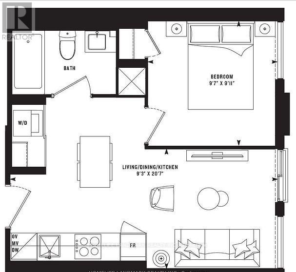 1011 - 319 Jarvis Street, Toronto, Ontario  M5B 0C8 - Photo 6 - C12739862