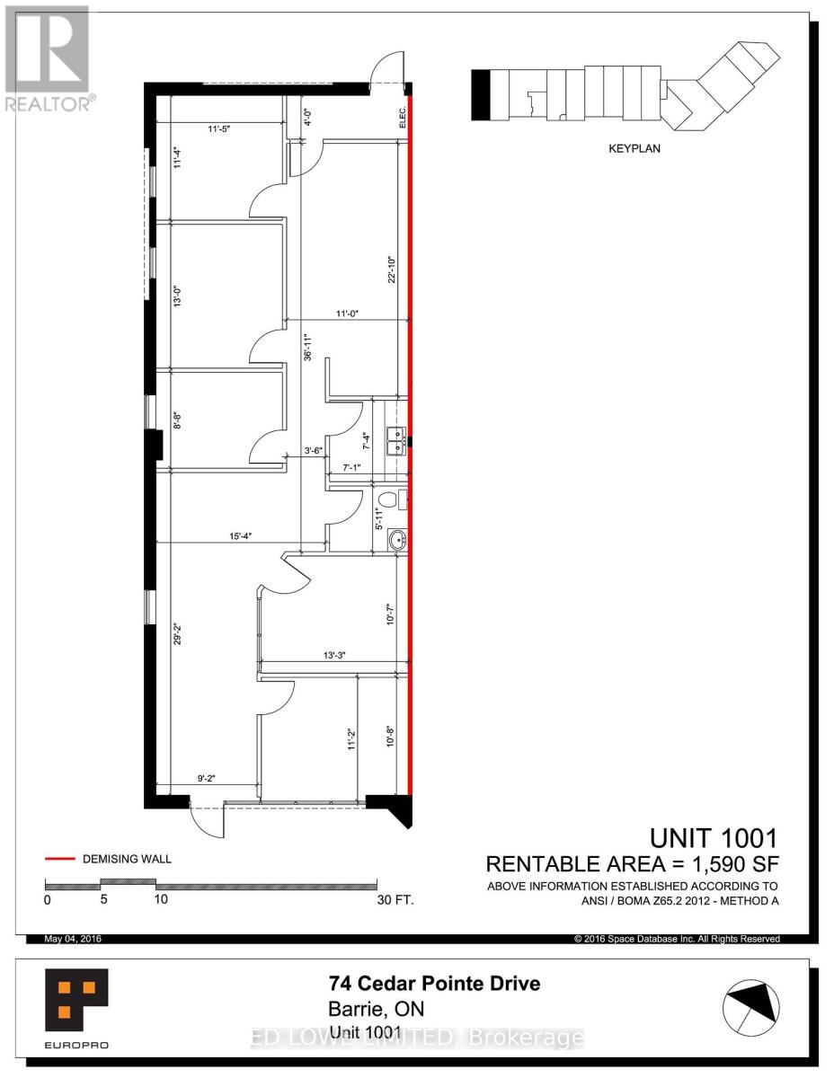 1001 - 74 Cedar Pointe Drive, Barrie, Ontario  L4N 5R7 - Photo 12 - S12704028