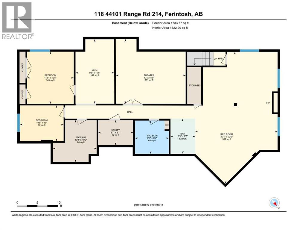 118, 44101 Range Road 214, Rural Camrose County, Alberta  T0B 1M0 - Photo 38 - A2264307