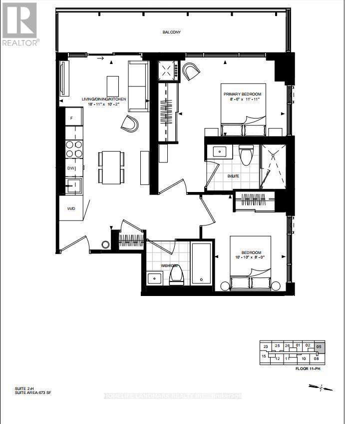 1805 - 5858 Yonge Street, Toronto, Ontario  M2M 0C6 - Photo 10 - C12740956