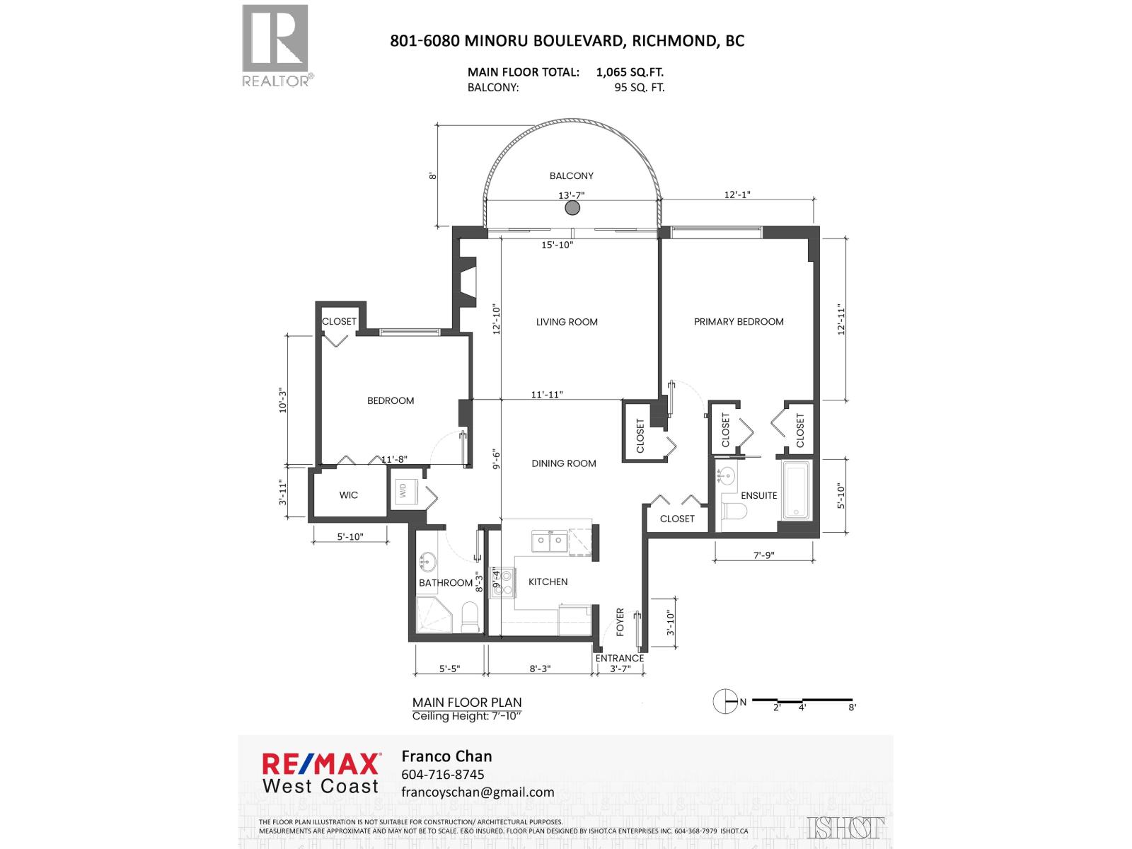 801 6080 Minoru Boulevard, Richmond, British Columbia  V6Y 4A7 - Photo 40 - R3082814