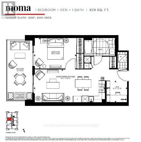 1805 - 2007 James Street, Burlington, Ontario  L7R 0G7 - Photo 32 - W12741908