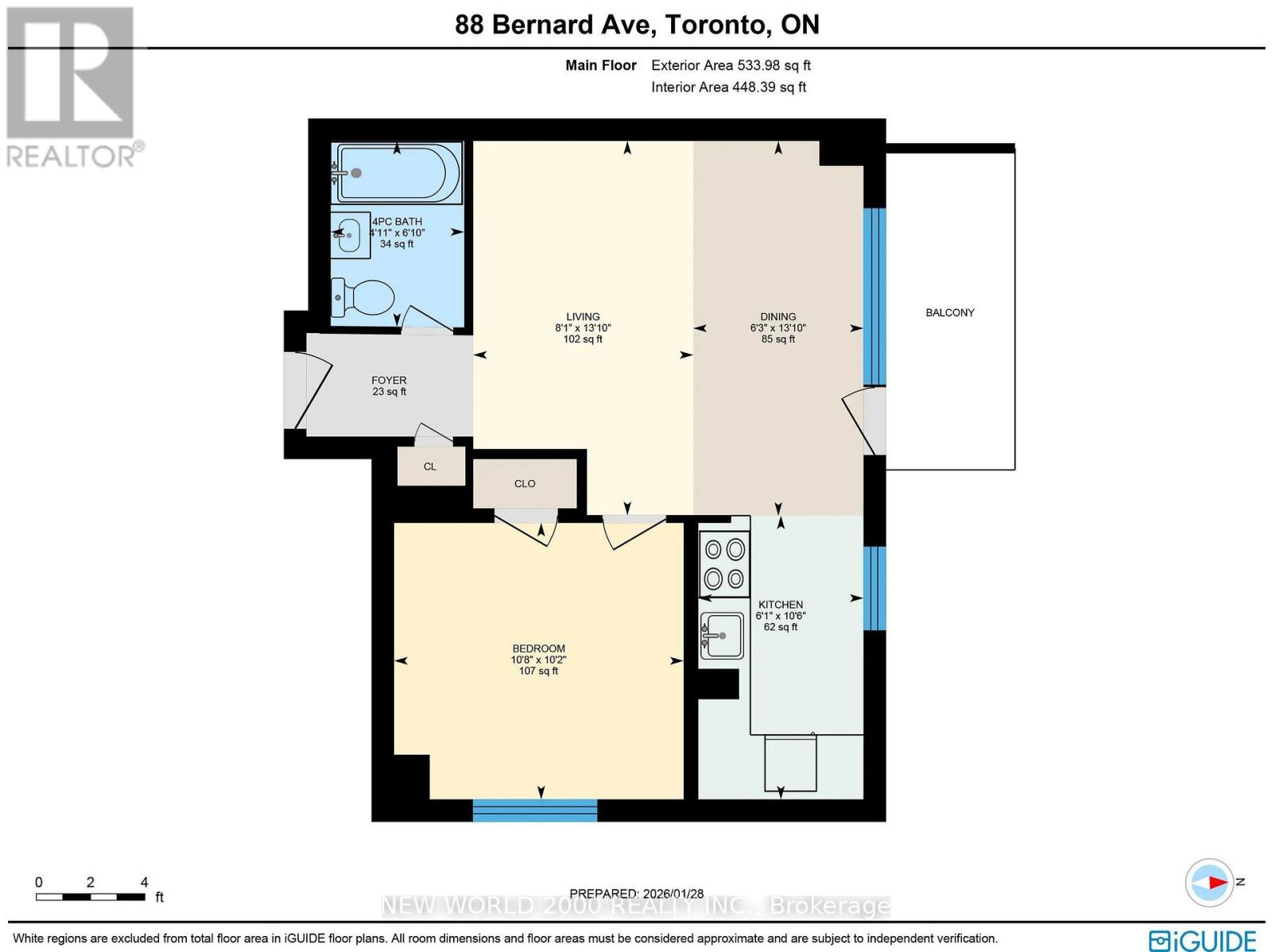 608 - 88 Bernard Avenue, Toronto, Ontario  M5R 1R7 - Photo 11 - C12742848