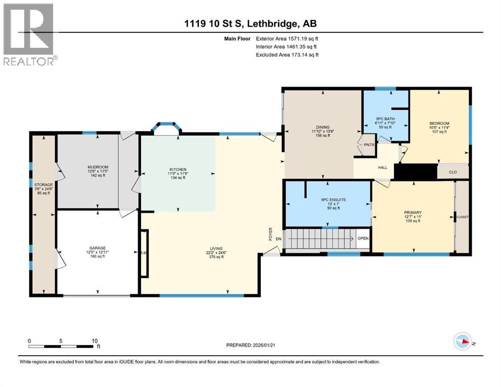 1116 10 Street S, Lethbridge, Alberta  T1K 1P4 - Photo 46 - A2280543