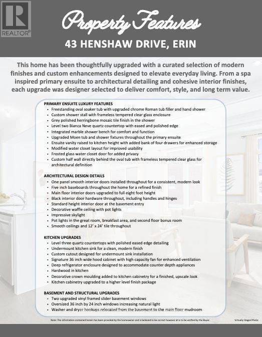 43 Henshaw Drive, Erin, Ontario  N0B 1T0 - Photo 44 - X12739548